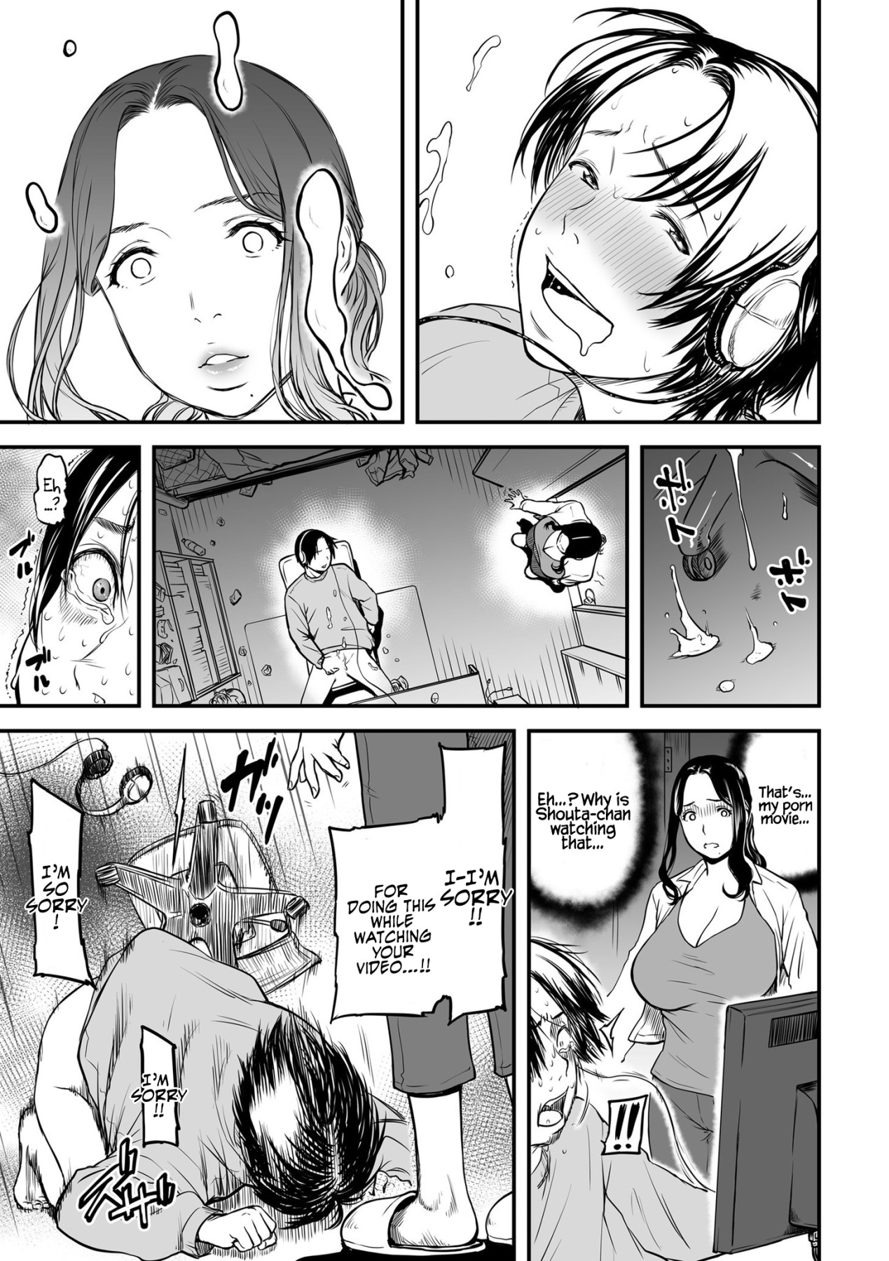 Hentai Manga Comic-My Mom is a Porn Actress-Read-13